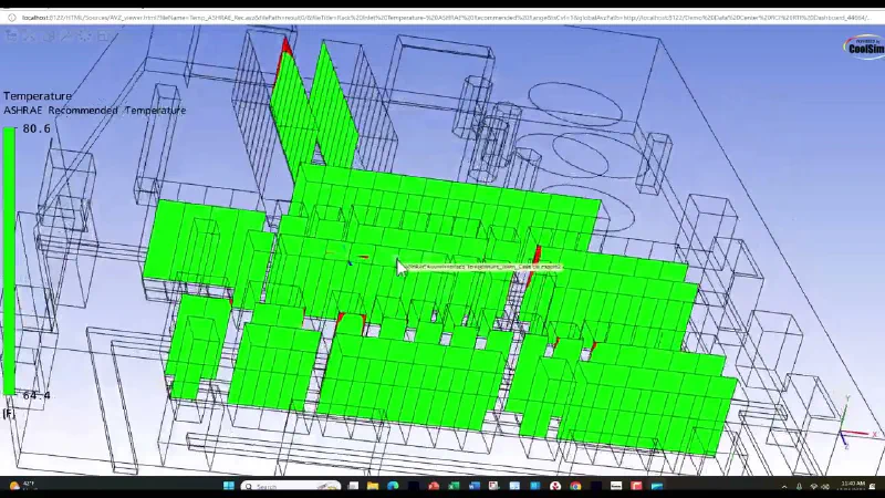 CoolSim Output Report Overview